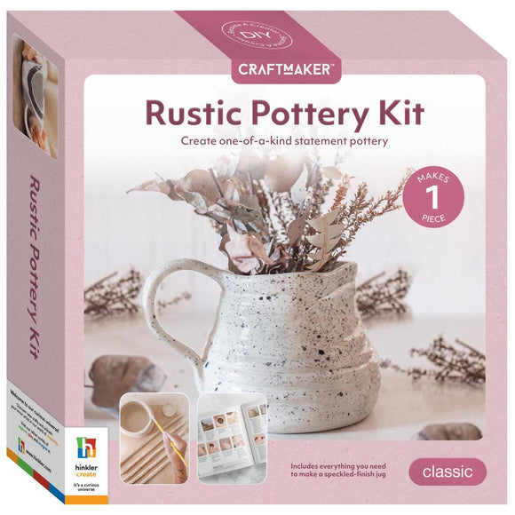 Craft Maker Rustic Pottery Kit - Hinkler