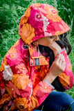 Raincoat - Scribbler Solar waterproof mesh lined raincoat