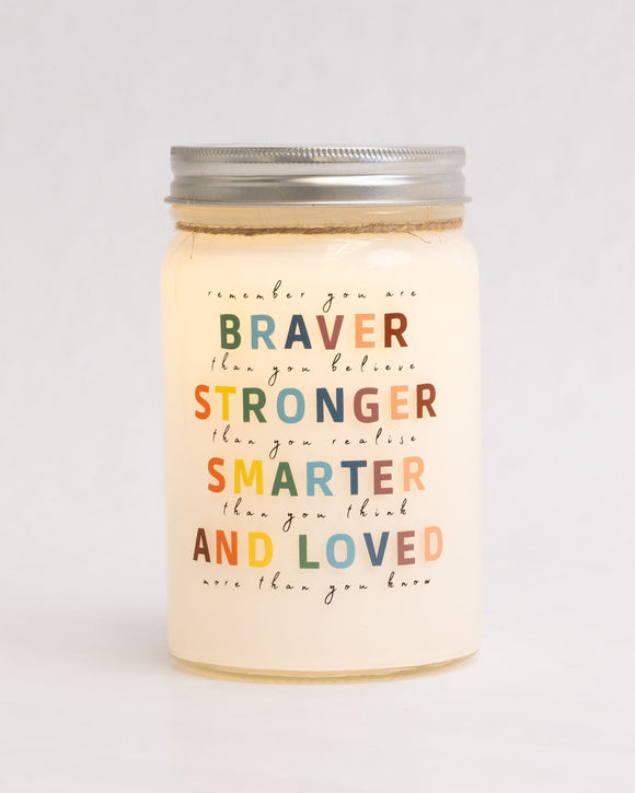 Braver, Stronger/Kia Kaha, Kia Maia  - Sparkle Jar