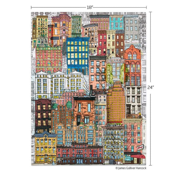 WerkShoppe - City Life 500 Pc Puzzle