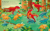 Usborne First Sticker Book - T. Rex and other enormous dinosaurs