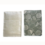 Raine & Humble Recycled Cotton Tea Towel Set of 2 Assorted Designs/Colours/Prices