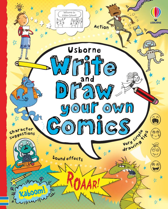 Usborne Write and Draw Your Own Comics - Louie Stowell