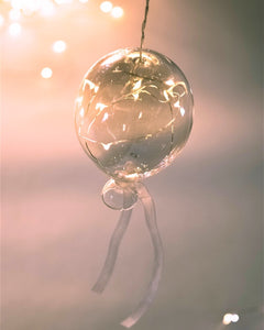 Clear Balloon Hanging Glass Light