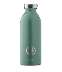 Clima Drink Bottle by 24Bottles - 500ml Moss Green
