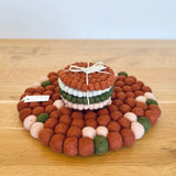 SHEEP - ish Design - Felted NZ Wool Coasters, Trivets & Pot Stands assorted design/price