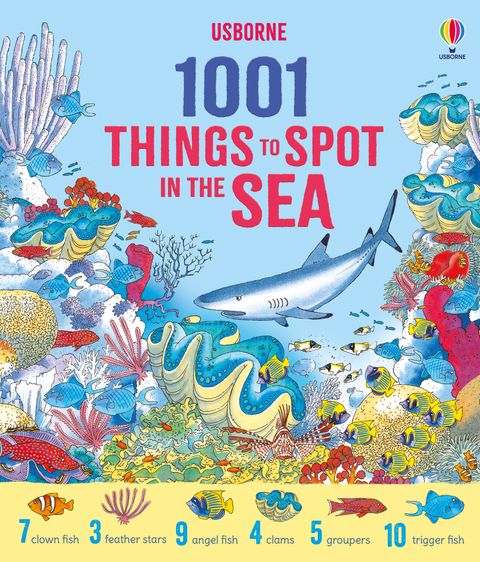 1001 Things to Spot in the Sea - Usborne
