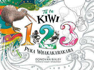 Tā te Kiwi 123 Puka Whakakarakara - Donovan Bixley
