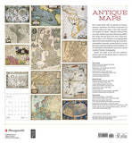 2025 Wall Calendar - Antique Maps