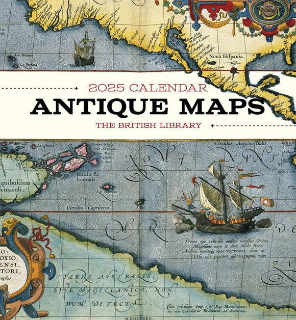 2025 Wall Calendar - Antique Maps