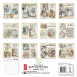 2025 Calendar - British Library: Beatrix Potter Wall Calendar