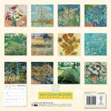 2025 Calendar - Vincent van Gogh Blooms Wall Calendar