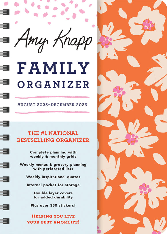 2026 Planner - Amy Knapp's Family Organizer August 25-December 26