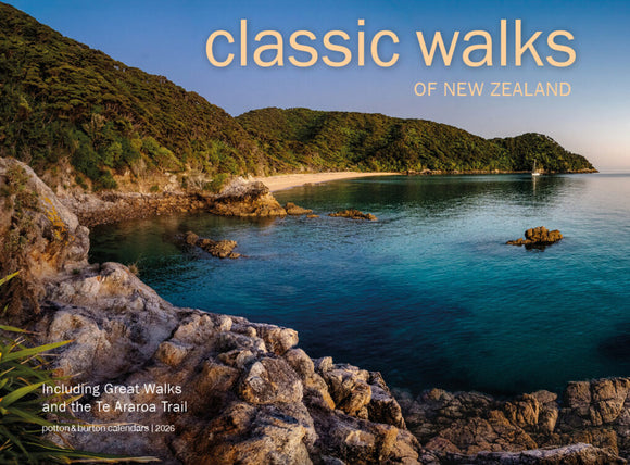 2026 Calendar - Classic Walks of New Zealand