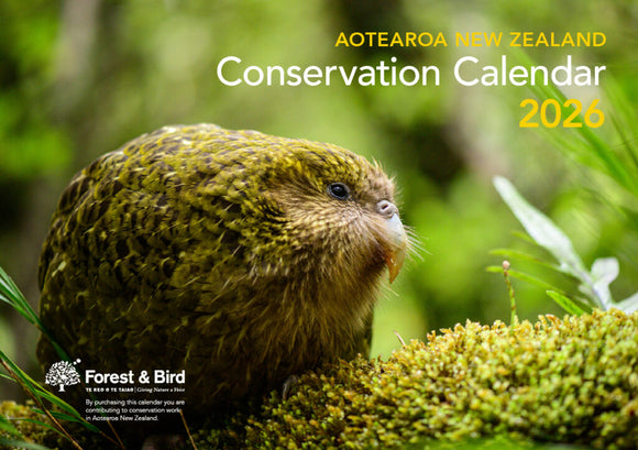 2026 Calendar - New Zealand Conservation