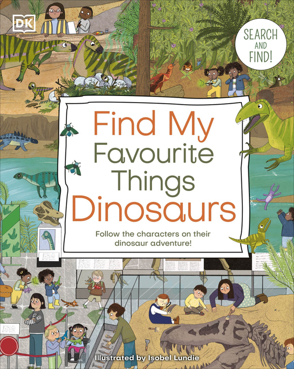 Find My Favourite Things Dinosaur