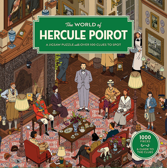 The World of Hercule Poirot Jigsaw 1,000pc