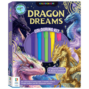 Kaleidoscope: Colouring Kit - Dragon Dreams