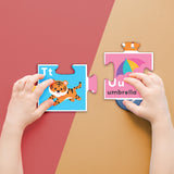 Building Blocks Puzzle Train - First Alphabet