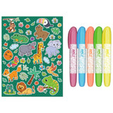 Junior Kaleidoscope Colouring Kit - Jungle Fun