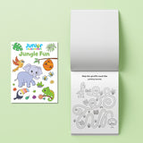 Junior Kaleidoscope Colouring Kit - Jungle Fun