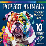 Pop Art Animals Sticker Mosaic Art
