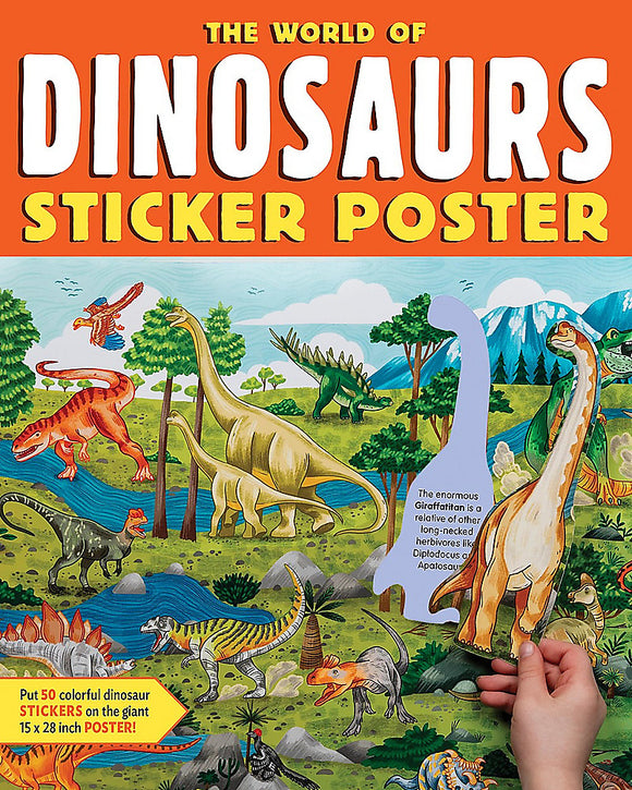 World of Dinosaurs Sticker Poster