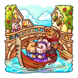 Cozy Europe : Cute Colouring Book - Jade Summer