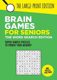 Brain Games for Seniors: The Word Search Edition (Large Print)