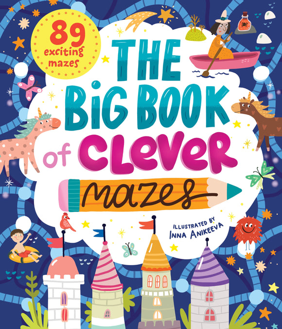 9798888672136 Big Book of Clever Mazes