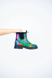 Gumboots - Scribbler Carnaval waterproof ankle gumboots