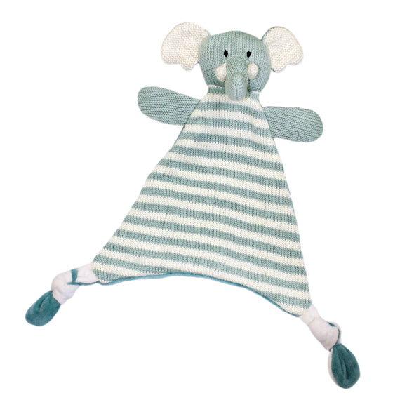 Lily & George - Charlie Stripey Elephant Comforter