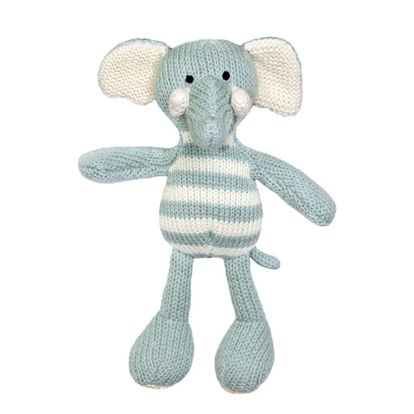 Lily & George - Charlie Stripey Elephant Rattle