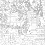 Cozy Bookstores - Chrissy Lau Adult Colouring Book