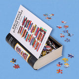 Bibliophile Diverse Spines - 500pc Puzzle