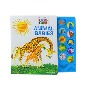 Eric Carle Animal Babies Sound Board Book