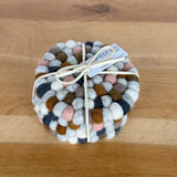 SHEEP - ish Design - Felted NZ Wool Coasters, Trivets & Pot Stands assorted design/price