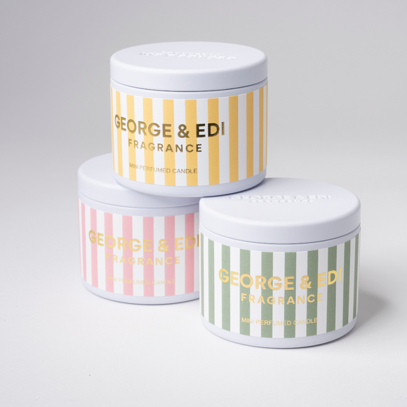 George & Edi Mini Candle In A Tin