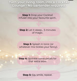 Te Tonic Nanopack Gin & Tonic Violet : 5 infusions and Persian Roses