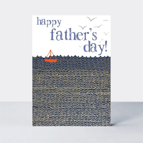 Happy Father's Day (with gold foiling) card