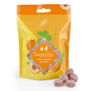 Sugar Sin – Peach Sangria Gummies