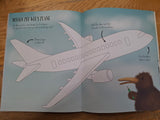 Pee Wee the Kiwi's Airport Sticker Activity