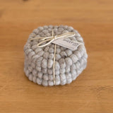 SHEEP - ish Design - Felted NZ Wool Coasters and Pot Stands assorted design/price
