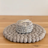 SHEEP - ish Design - Felted NZ Wool Coasters and Pot Stands assorted design/price