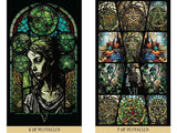 Stained Glass Tarot: 78-Card Deck and Guidebook - James Edward