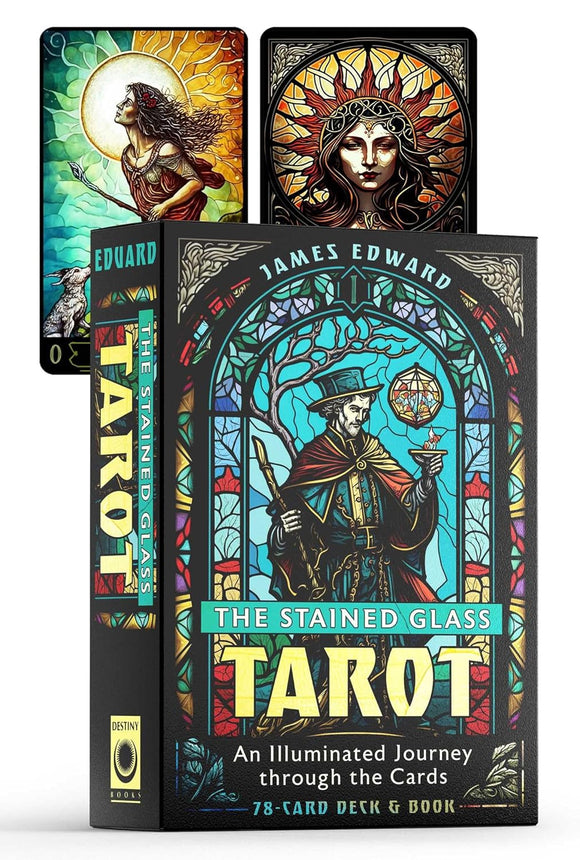 Stained Glass Tarot 9798888500828
