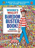 Book cover of 'Where's Wally?' with colorful illustration and text.