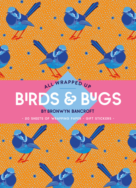 All Wrapped Up: Birds & Bugs - Gift Wrap Book