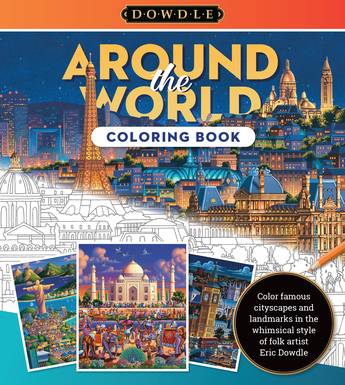 Around the World (Eric Dowdle Coloring Book) - Eric Dowdle