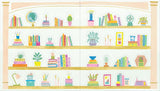 A Book Lover's Sticker Book - illustrated by Christina Chun